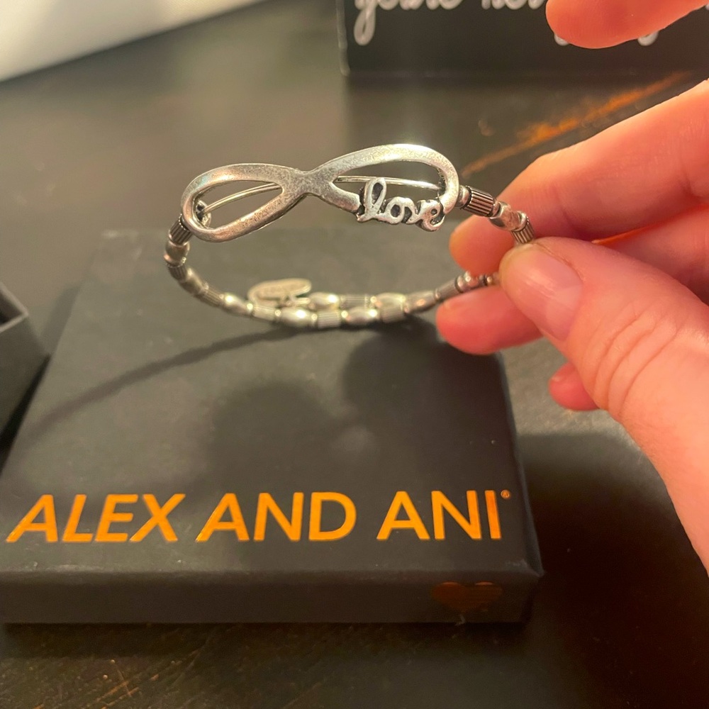 Alex and Ani infinity bracelet